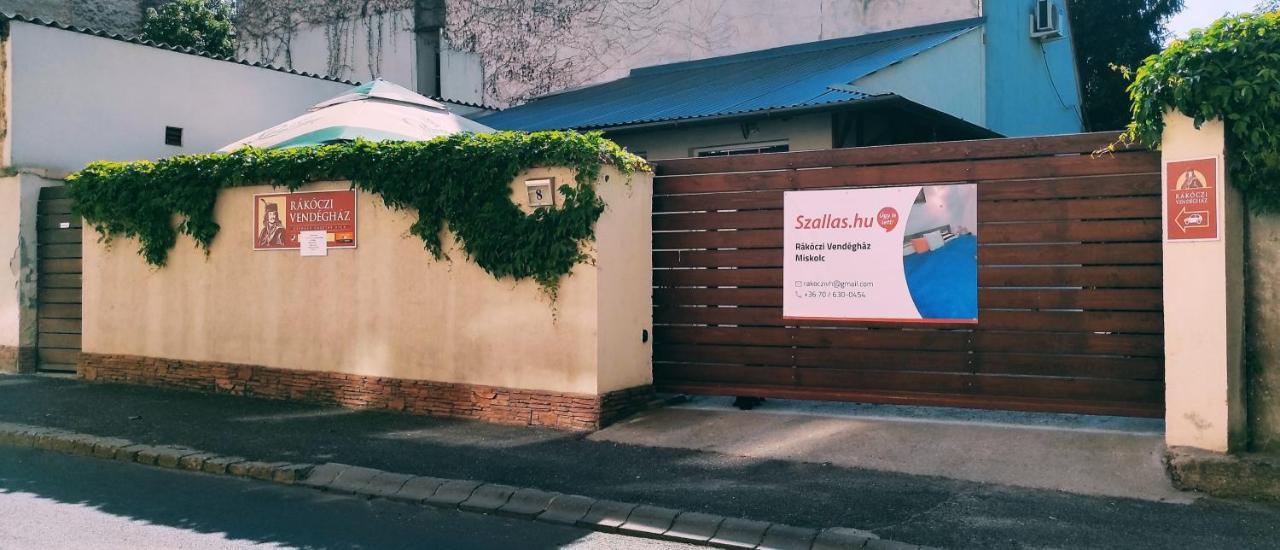 Rakoczi Guesthouse Miskolc Buitenkant foto